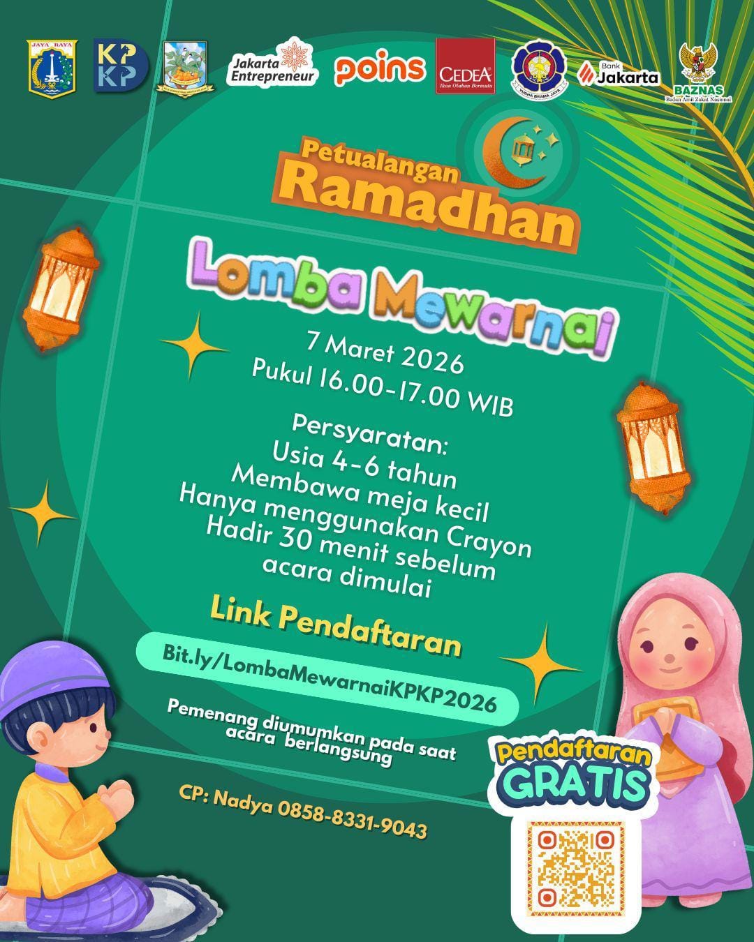 PETUALANGAN RAMADHAN - LOMBA MEWARNAI
